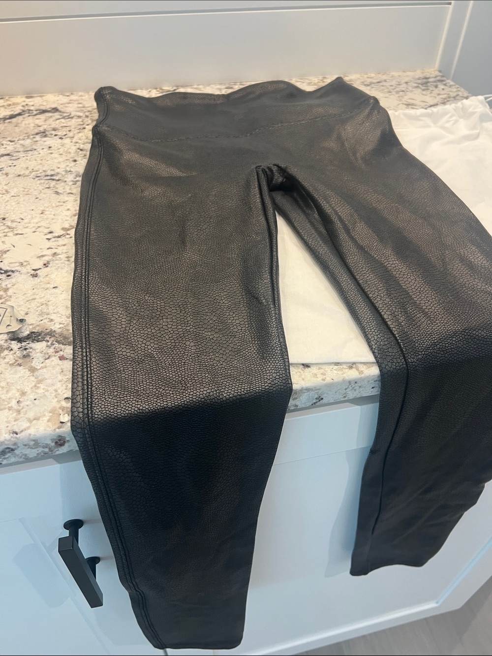 Women’s Spanx Black Faux Leather Leggings